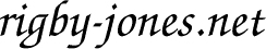 rigby-jones.net